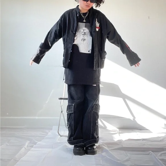 Hysteric Glamour Military Bomber Utility Jacket - Picture 4 of 4